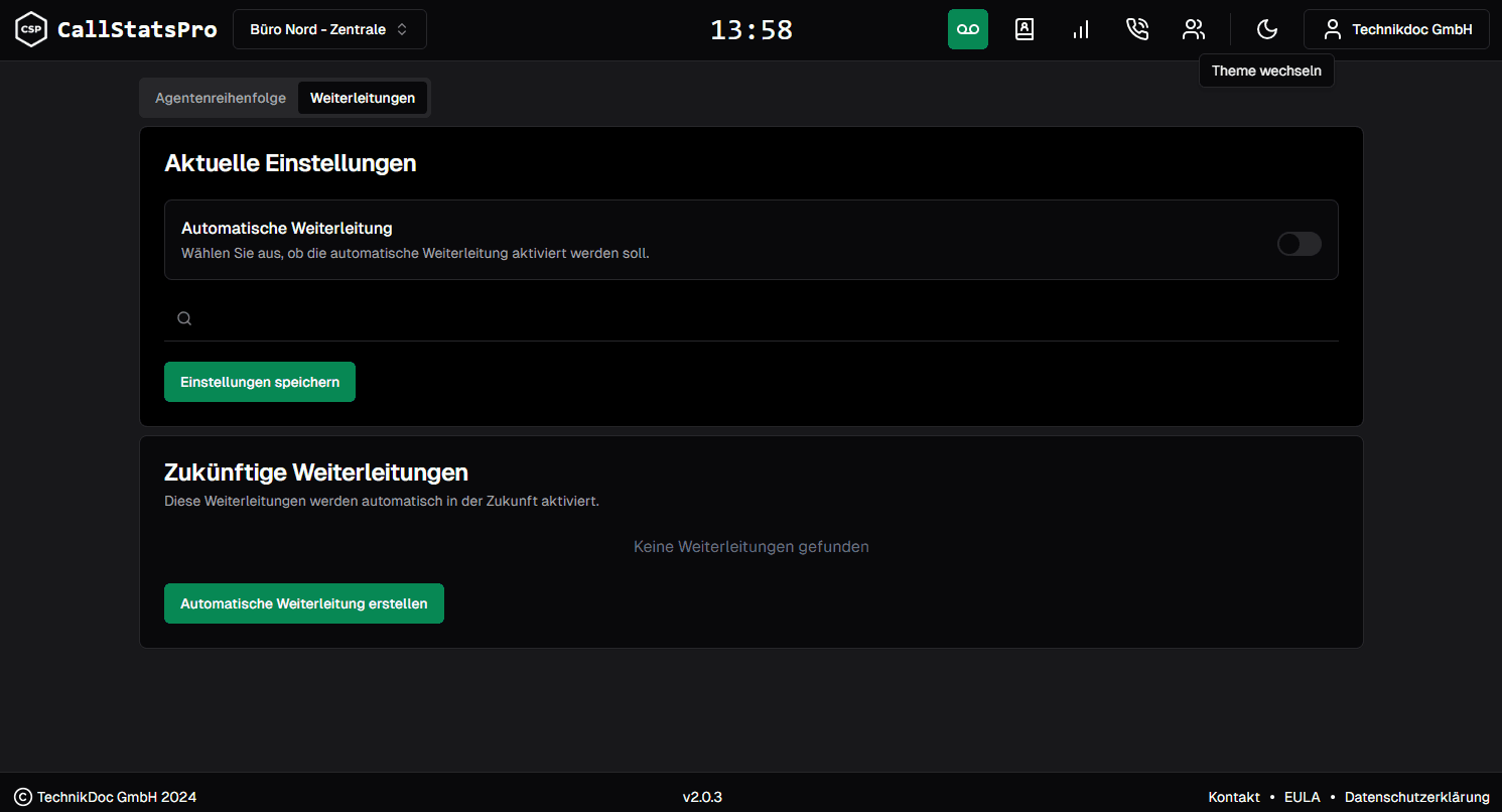 Intelligente Anrufweiterleitung leicht gemacht.