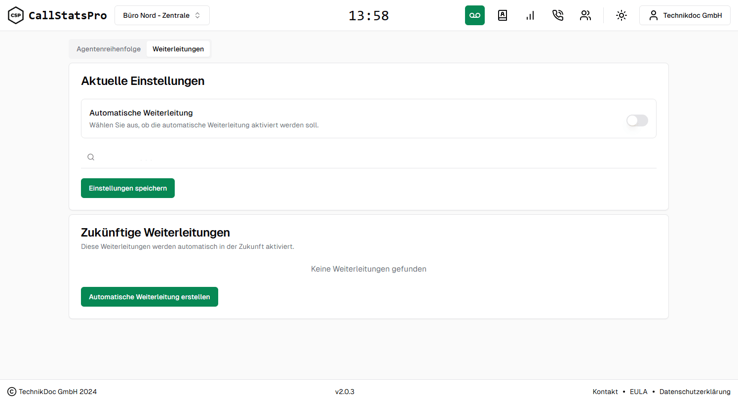 Intelligente Anrufweiterleitung leicht gemacht.